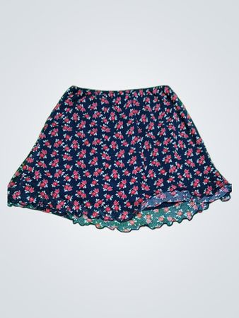 Floral Mini Skirt