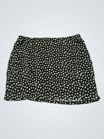 Black and White Polka Dot Skirt