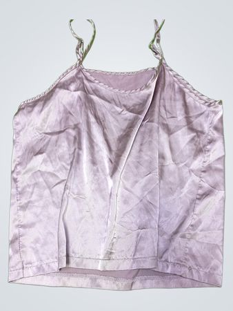 Lilac Silk Halter Top
