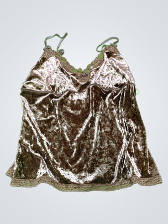 Brown Velvet Camisole