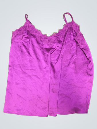Forever 21 Purple Lace Trim Cami Top