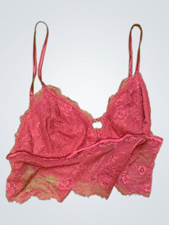 Pink Lace Bra