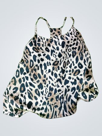 Leopard Print Blouse