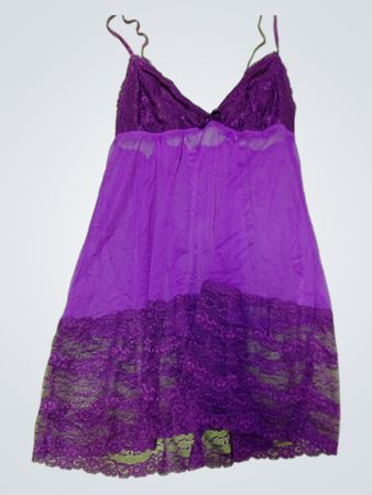 Purple Lace Chemise