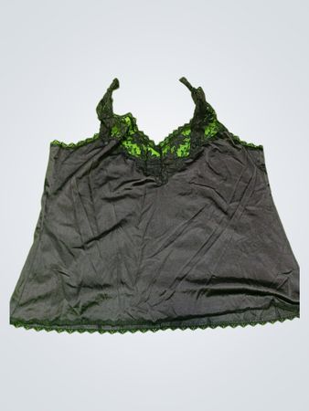 Black Lace Trim Camisole