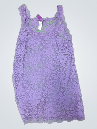 Adore Me Purple Lace Cami Top