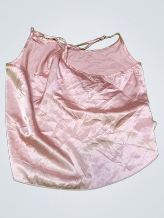 Pink Satin Top