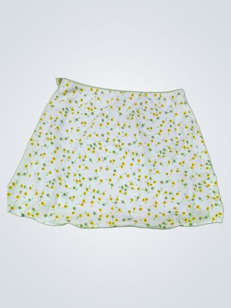 Floral Mini Skirt