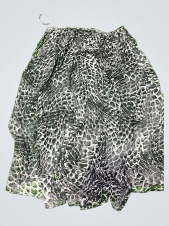 Jones New York Animal Print Wrap Skirt