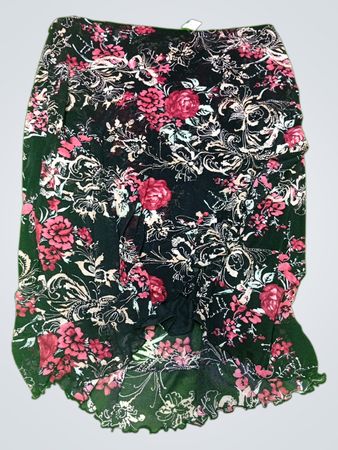 L.A. Clothing Co. Black Floral Maxi Skirt