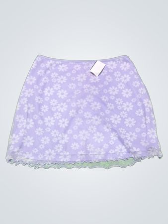 Lilac Floral Skirt