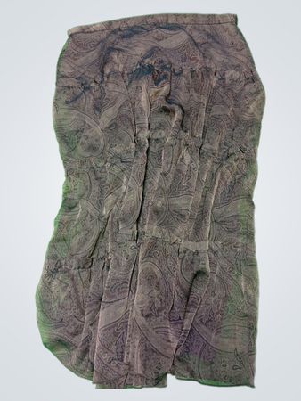 DKNY Brown Paisley Skirt