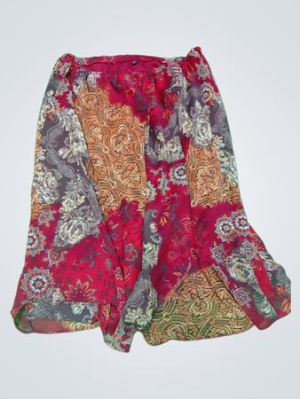 Flowy Patchwork Skirt
