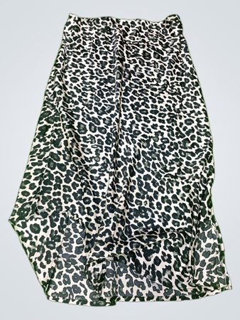 La Miel Leopard Print Skirt