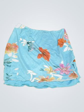 Floral Blue Skirt