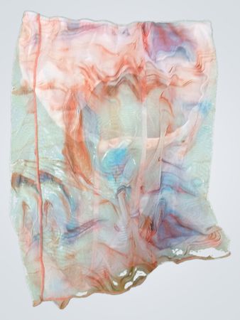 AKIR Marbled Sheer Scarf