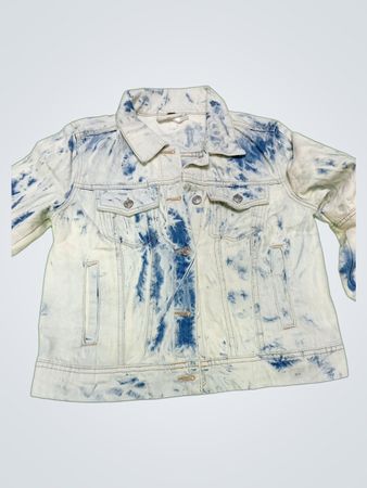 Tie-Dye Denim Jacket