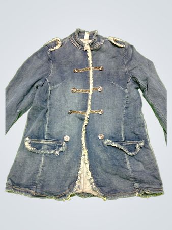 Distressed Denim Jacket