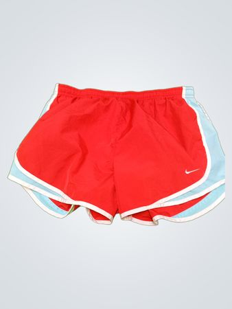 Nike Red Athletic Shorts with Dri-Fit Technology