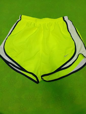 Nike Dri-Fit Neon Yellow Running Shorts