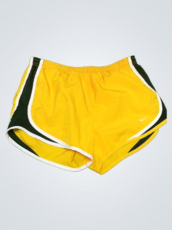 Nike Yellow Running Shorts