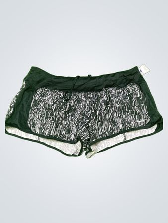 Black and White Running Shorts
