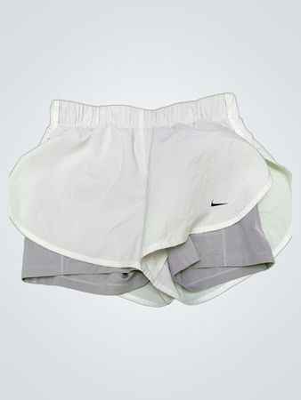 White and Grey Running Shorts