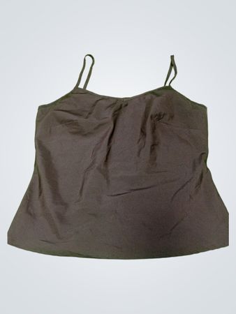 Unbranded Black Satin Camisole Top