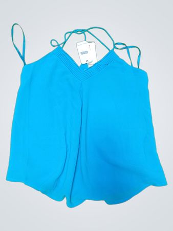 Naked Blue Spaghetti Strap Cami Top