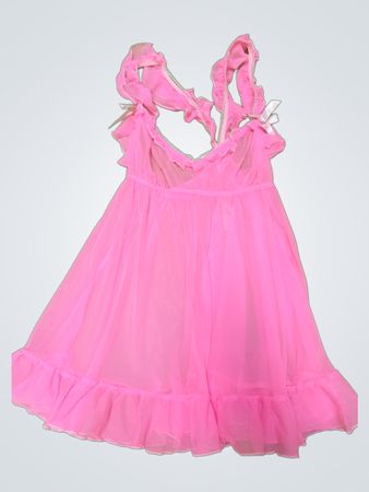 Pink Ruffled Dress