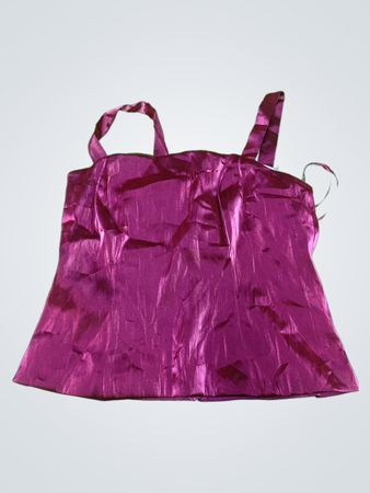 Purple Satin Camisole