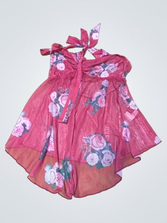 Pink Floral Dress