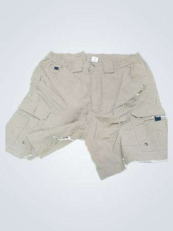 Khaki Cargo Shorts