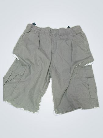 Gray Cargo Shorts
