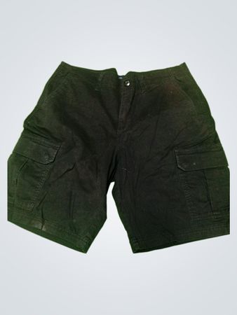 Black Cargo Shorts