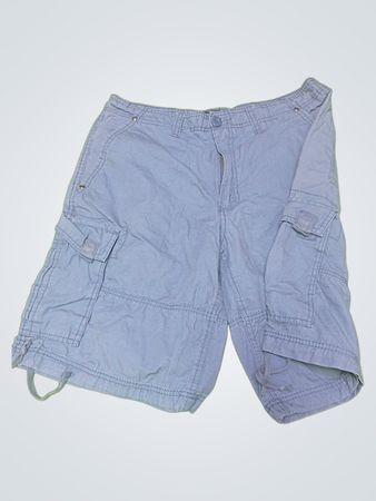 Gray Cargo Shorts