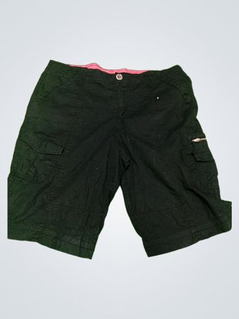 Black Cargo Shorts