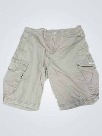 Gray Cargo Shorts