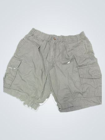 Gray Cargo Shorts