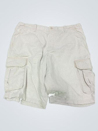 Beige Cargo Shorts
