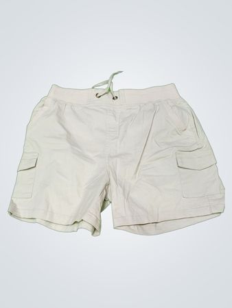 Beige Cargo Shorts