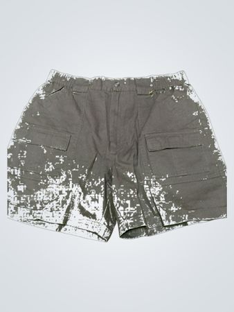 Gray Cargo Shorts