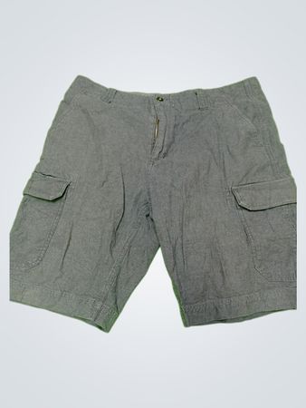 Gray Cargo Shorts