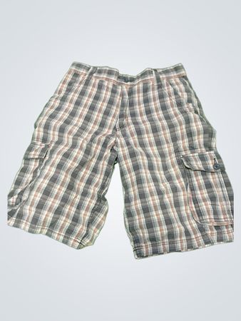 Arizona Jean Company Plaid Cargo Shorts