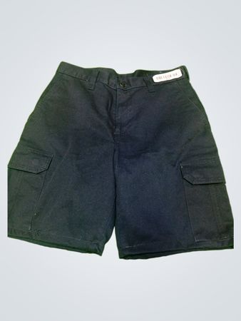 CINBOSS Black Cargo Shorts