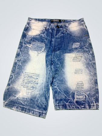 Seven Souls Distressed Denim Shorts