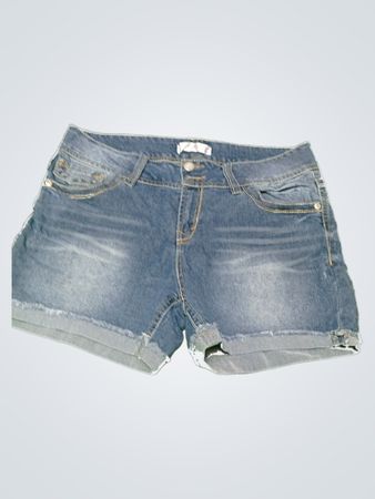 Blue Denim Shorts