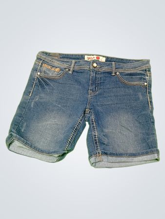 Blue Denim Shorts
