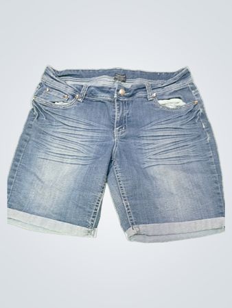 Blue Denim Shorts