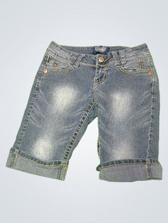 Blue Denim Shorts